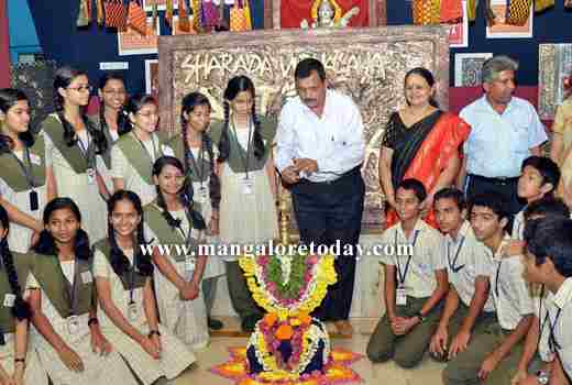 Sharada Vidyalaya students display creativity at “Art Flash” Expo 1
